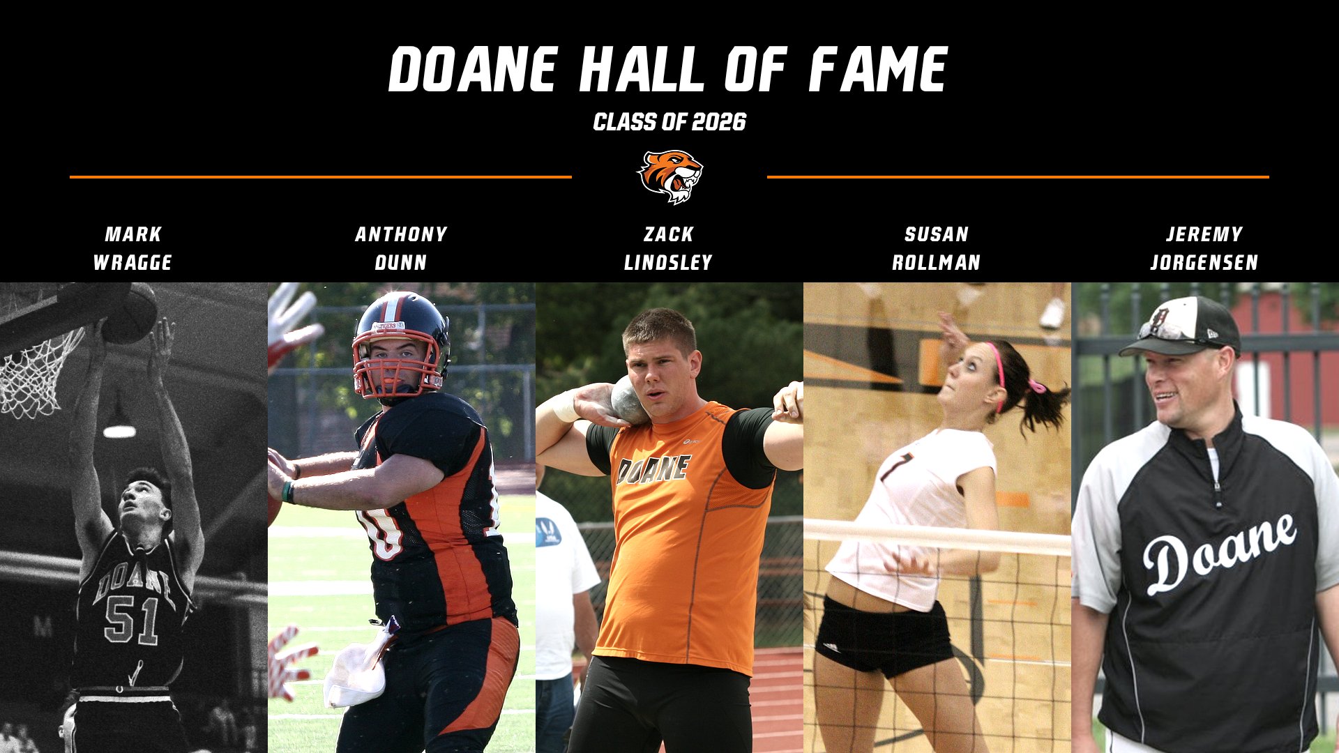 Doane Athletics Hall of Fame Class of 2026