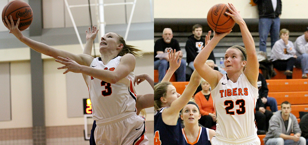Bittinger, Broman Pace Tigers in Victory