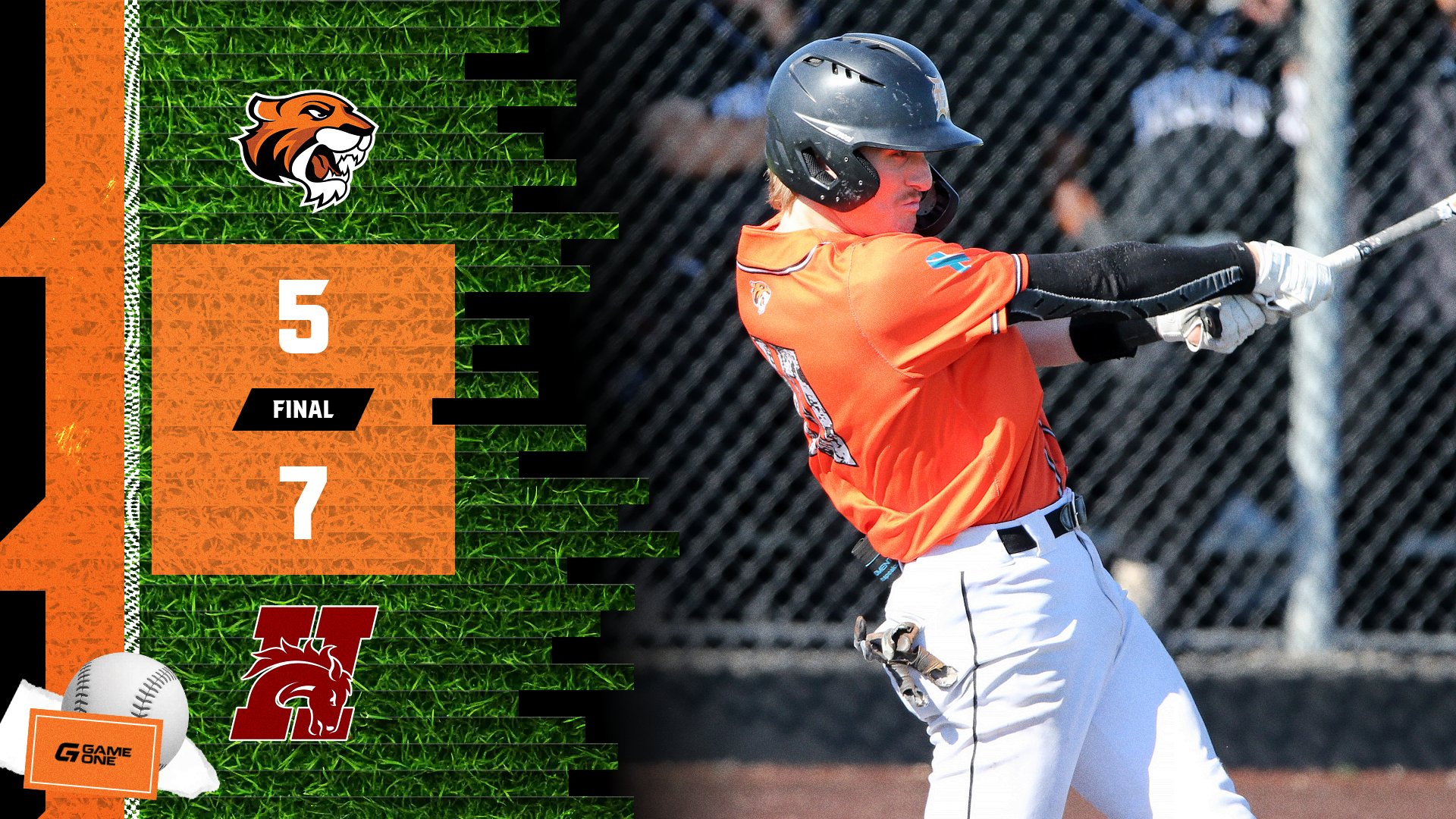 Baseball Drops GPAC Tournament Opener