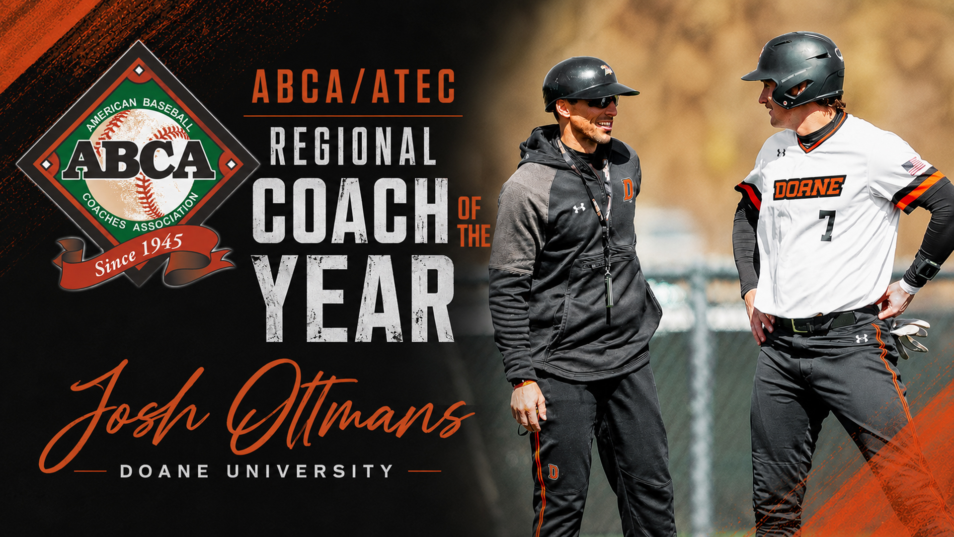 Oltmans Named Regional Coach of the Year