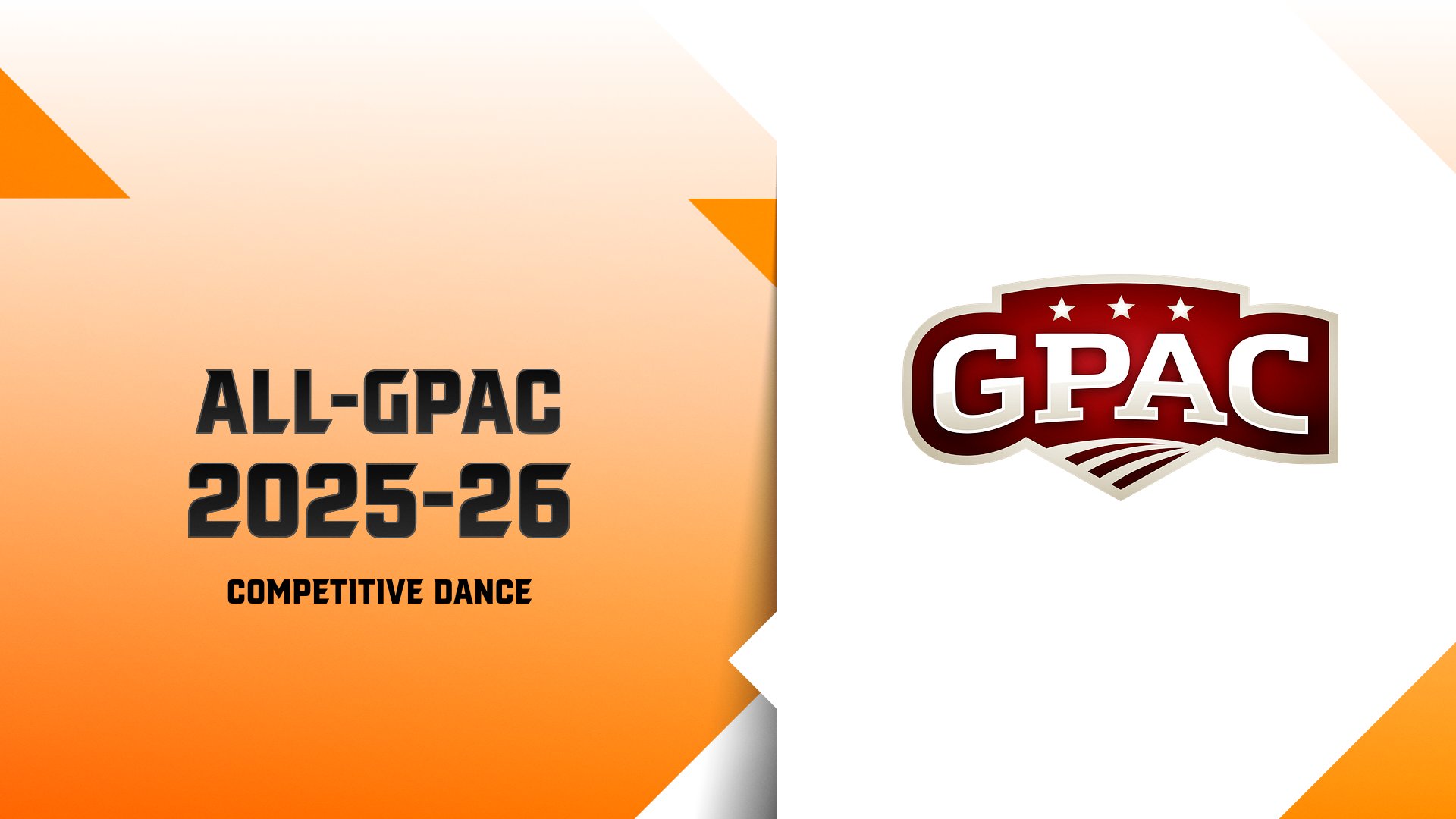 All-Conference Honors Announced for Competitive Dance