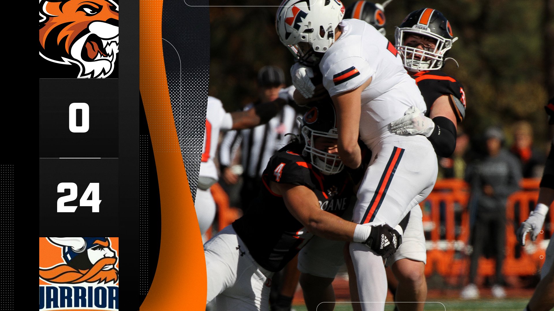 Football Downed in Final Home Game of Season