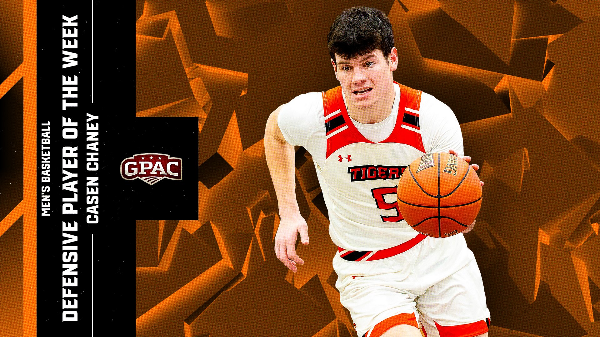 Chaney Named GPAC Defensive Player of the Week