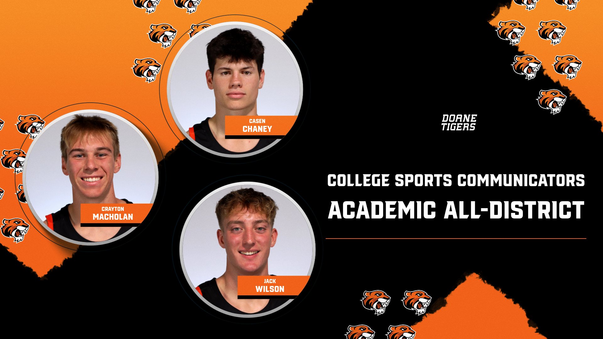 Trio Named to Men's Basketball CSC Academic All-District List