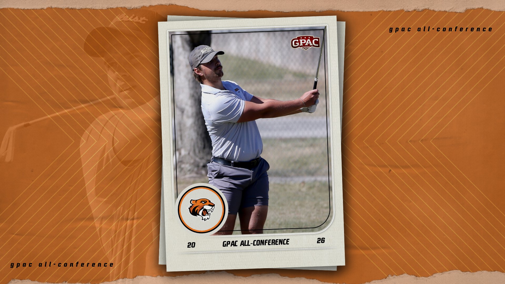 Men's Golf Places Three on All-GPAC List