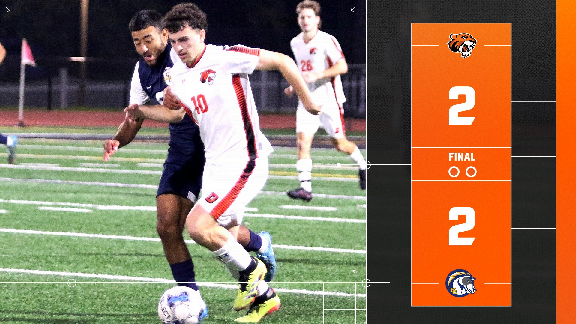Jelicich Scores Equalizer in Final Five Minutes to Snag GPAC Tie