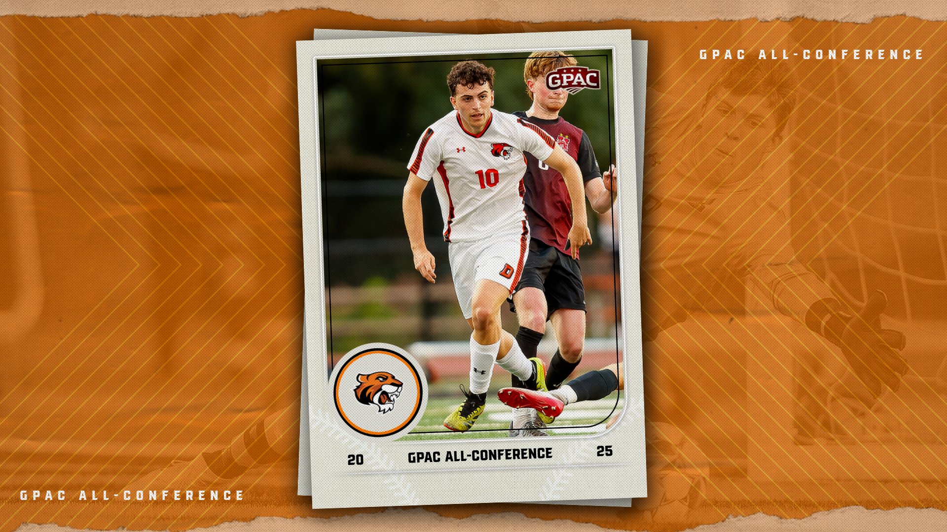 Jelicich, Oberg Named All-GPAC for Men's Soccer