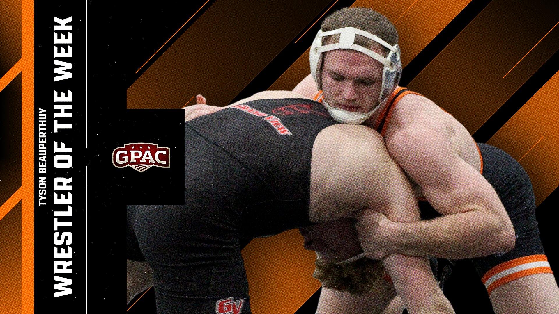 Beauperthuy Named GPAC Men's Wrestler of the Week