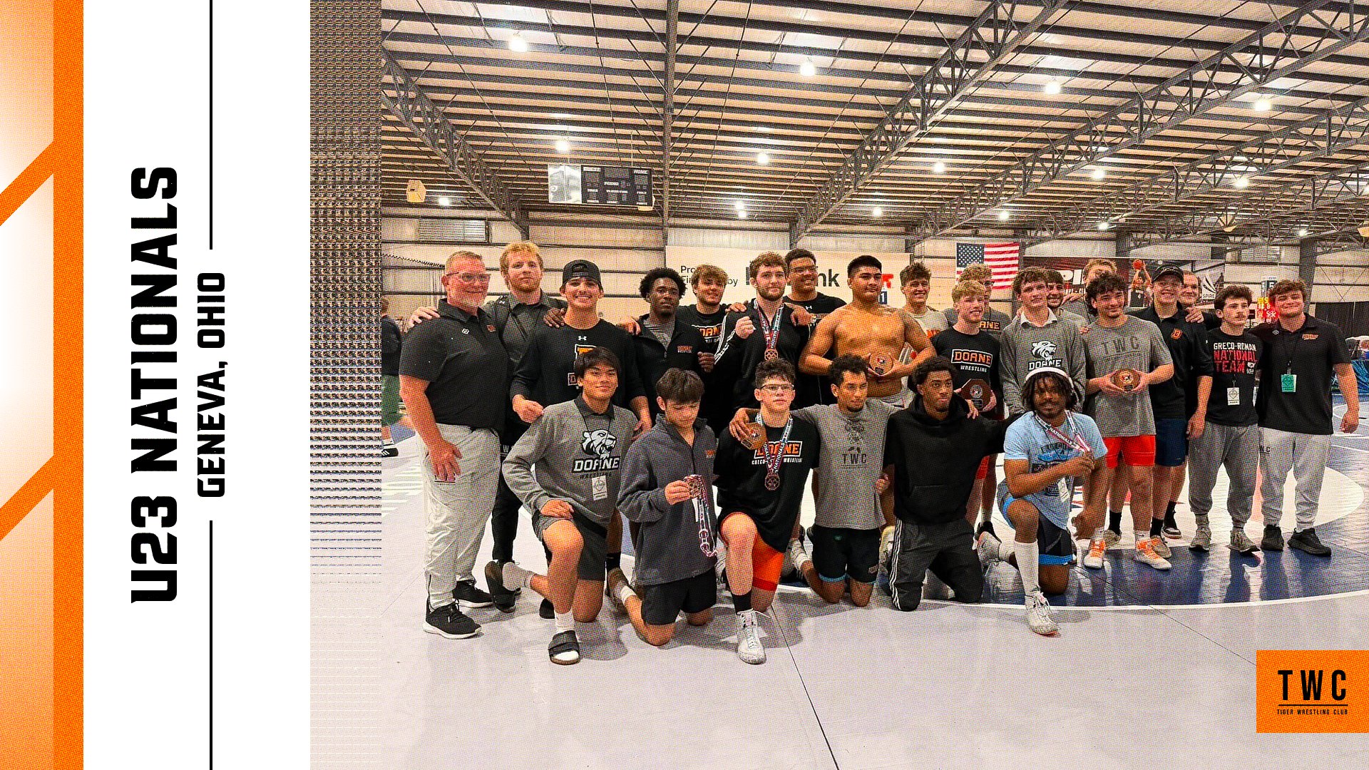 Greco-Roman Wrestling Competes at U23 Nationals