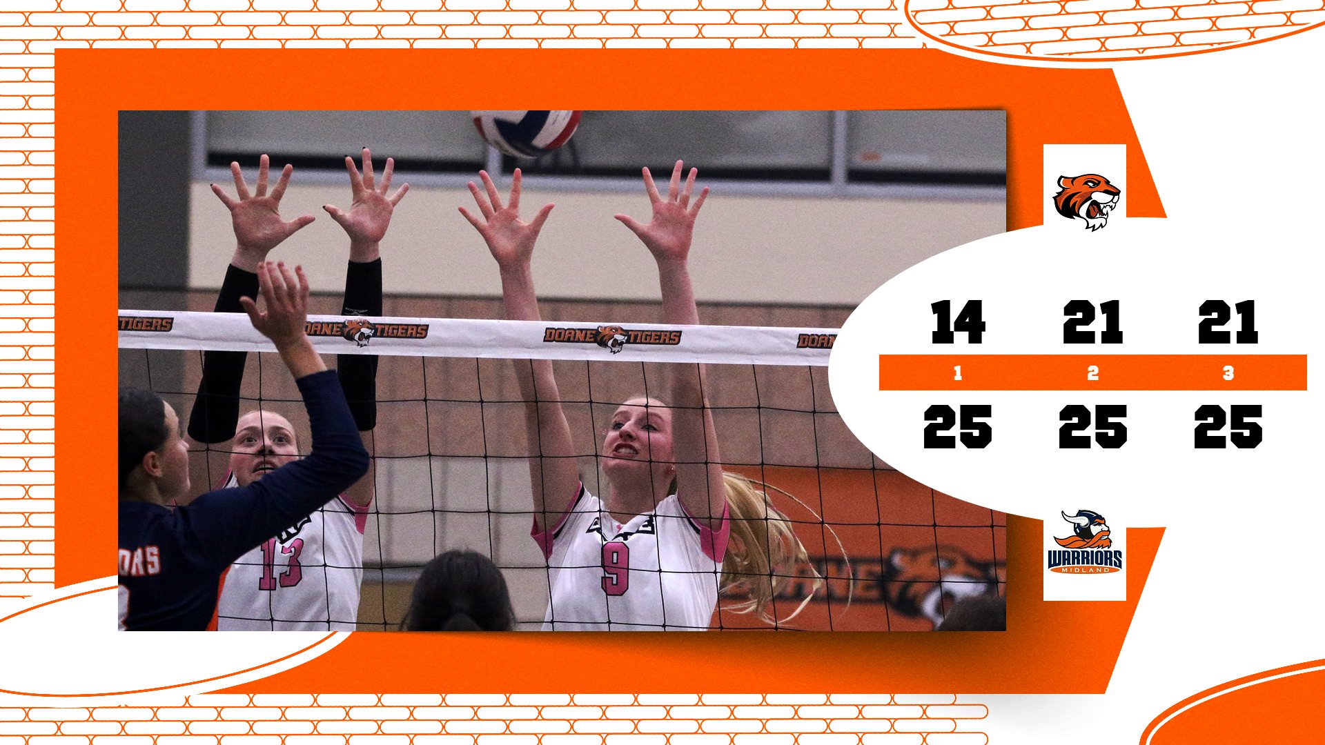 Volleyball Host Pink Out Night Against No. 17 Midland