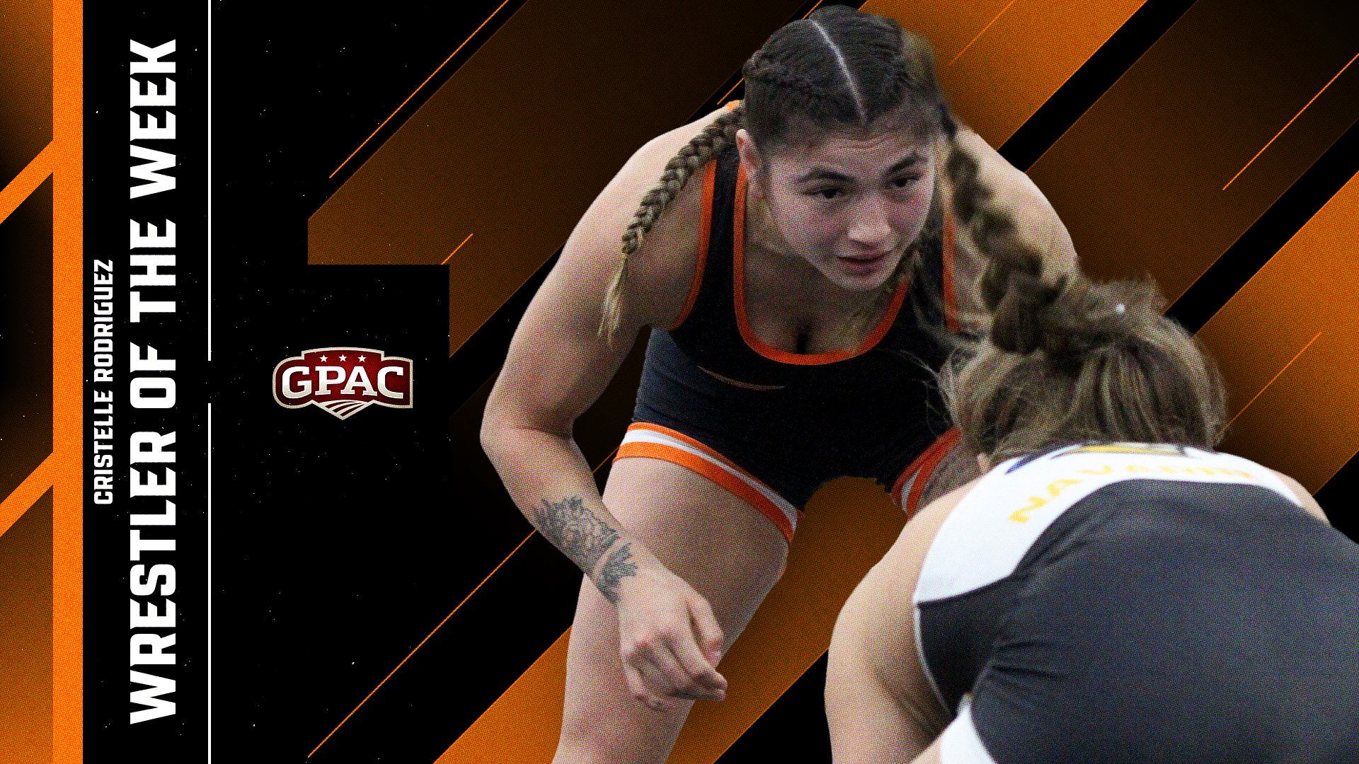 Rodriguez Named GPAC Women's Wrestler of the Week